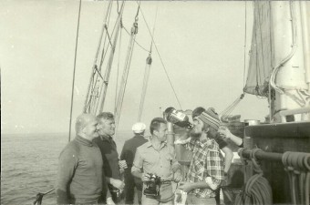 Kurs manewrowy w Trzebieży i Zew Morza 1974